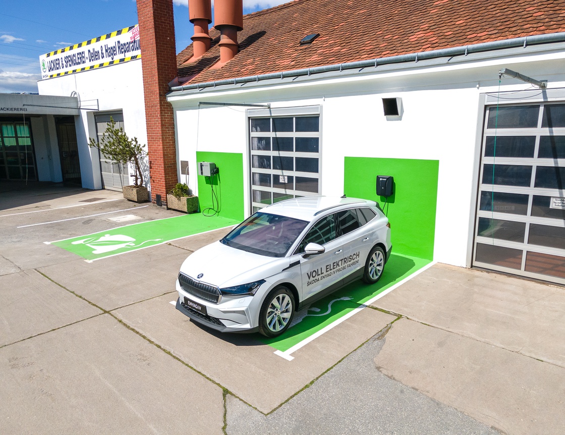 E Mobilität für SKODA in KÖFLACH